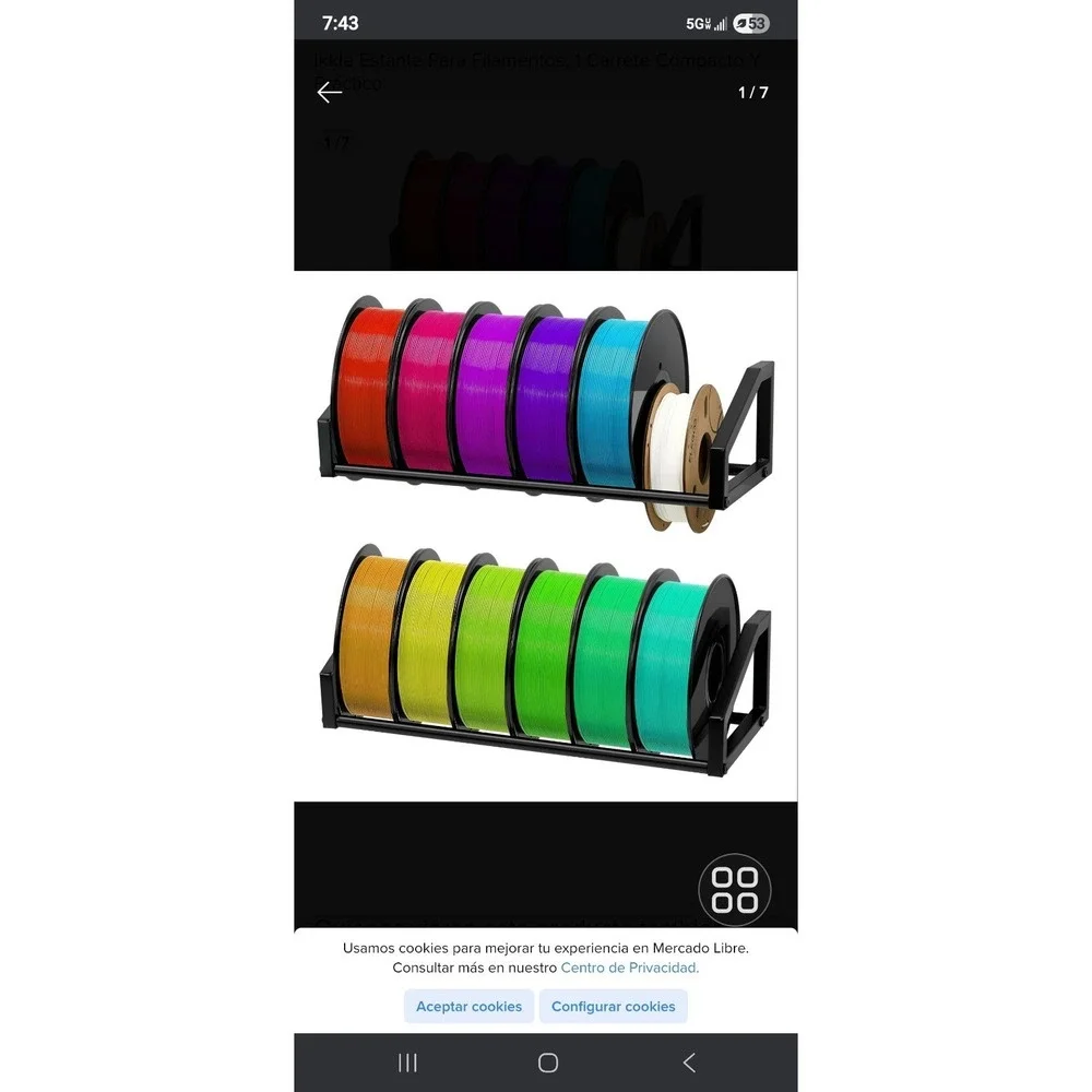 3D Printer Filament Storage Shelf Heavy Duty Storage Shelves‎ for Printing